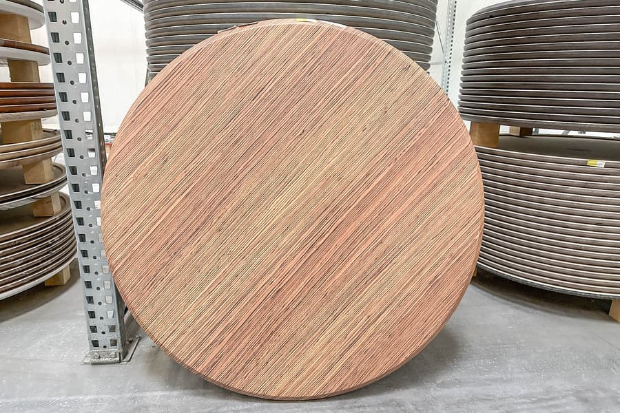 Tischplatte R100 Classic Line \Zebrano\